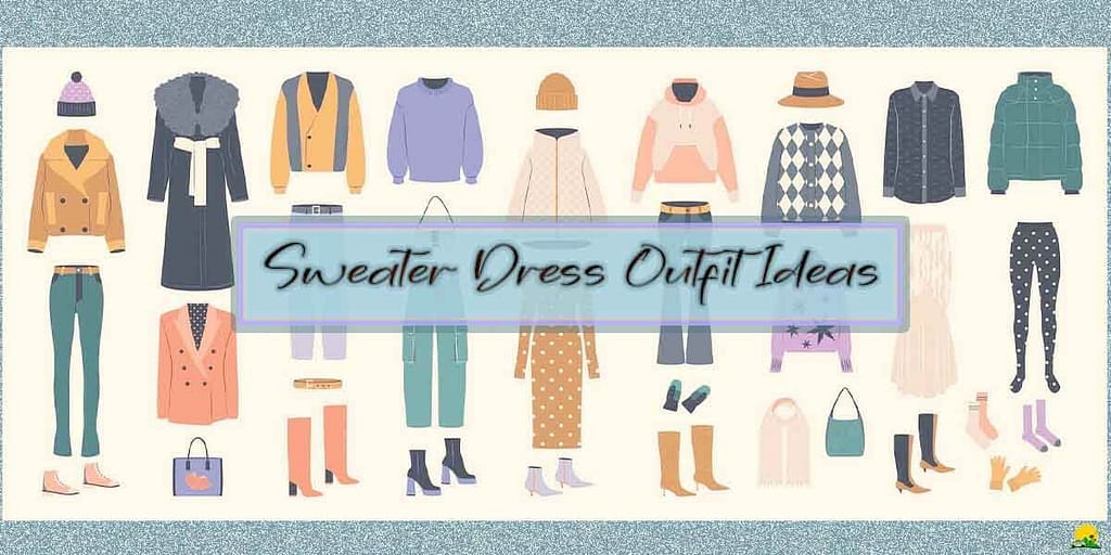 Sweater Dress Outfit Ideas